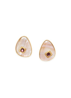 Coralie Simple Post Earrings | Franck Herval Jewellery